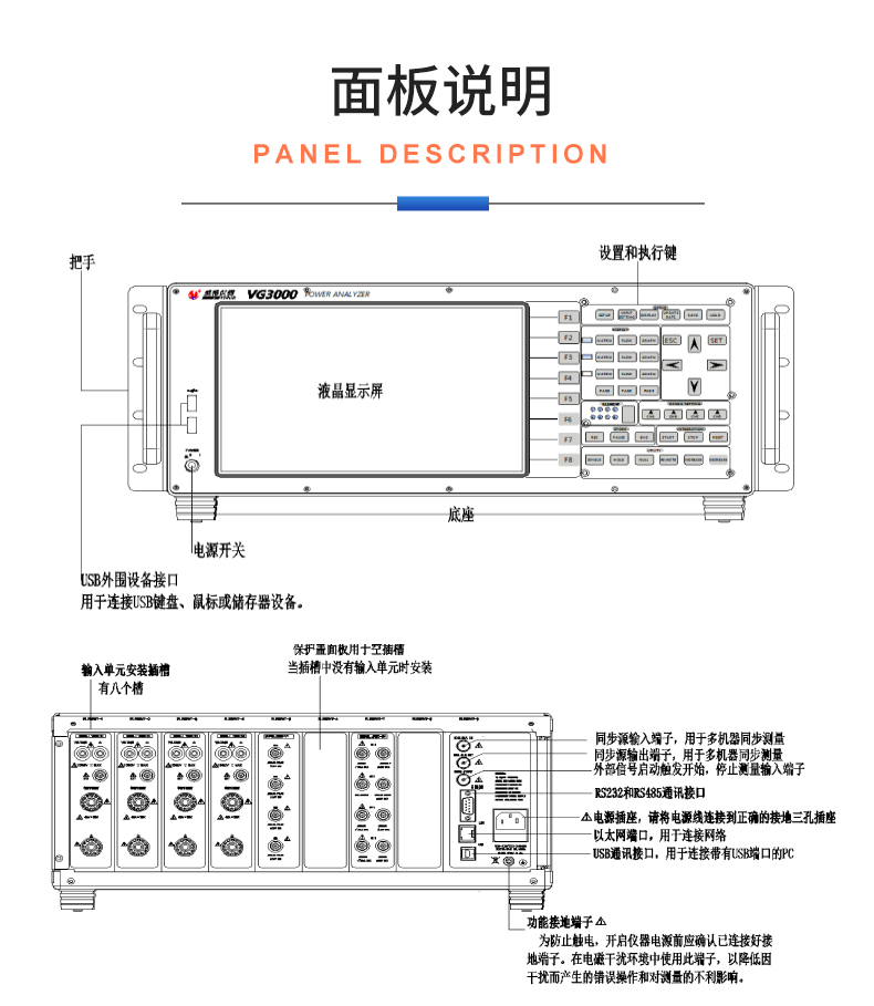 威格新品-多通道，多功能、高精度功率分析儀VG3000系列 廠家直銷 質量保障插圖30